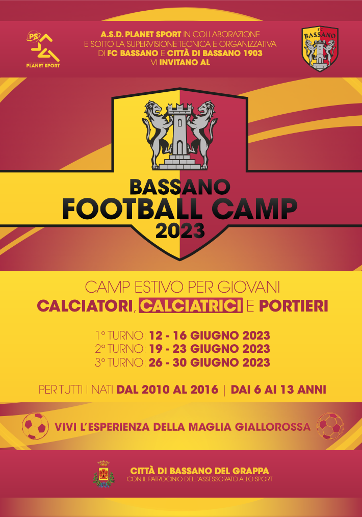 BASSANO FOOTBALL CAMP: VIVI L'ESPERIENZA GIALLOROSSA