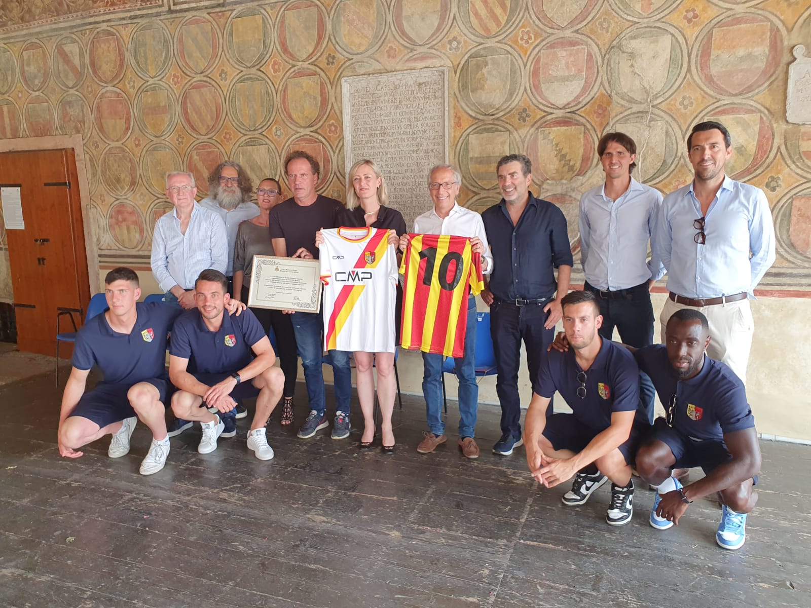 TUTTI IN MUNICIPIO DAL SINDACO PAVAN 